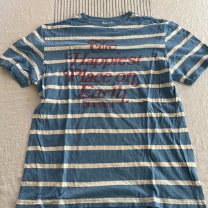 DISNEY PARKS FOREVER x Junkfood "Happiest Place On Earth" Shirt Size M